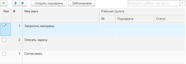 5. Чек-лист